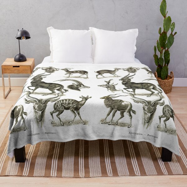 Item preview, Plate 100. Antilopina, the subfamily (now Antilopinae) of gazelles etc. designed and sold by Squirrox.