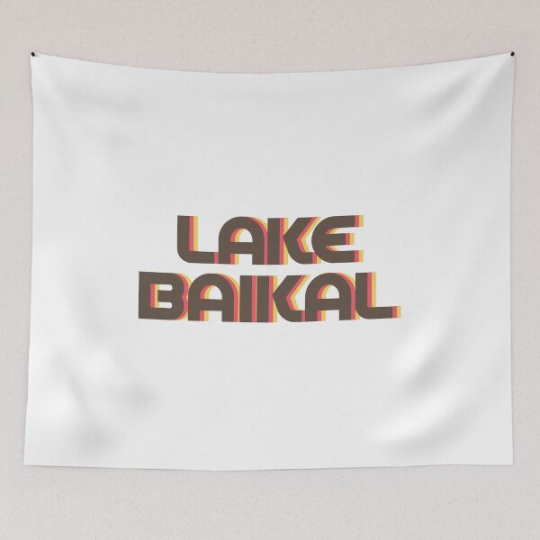 Item preview, Lake Baikal Retro designed and sold by designkitsch.