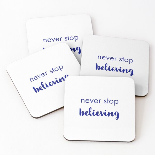 Item preview, Don't stop believing designed and sold by Inspirationmotivation.