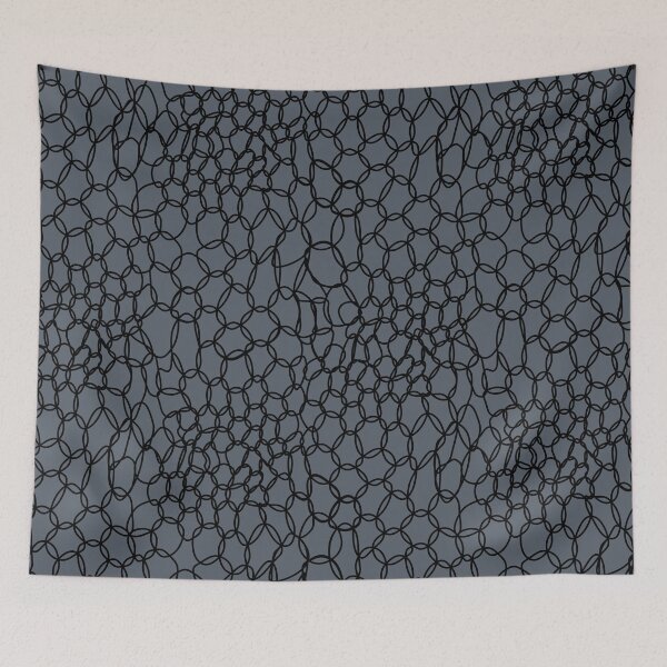 Item preview, Black net on grey designed and sold by dustydiscoball.