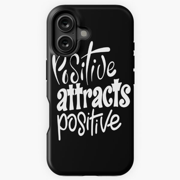 Item preview, Positive Attracts Positive Inspirational Quotes designed and sold by ProjectX23.