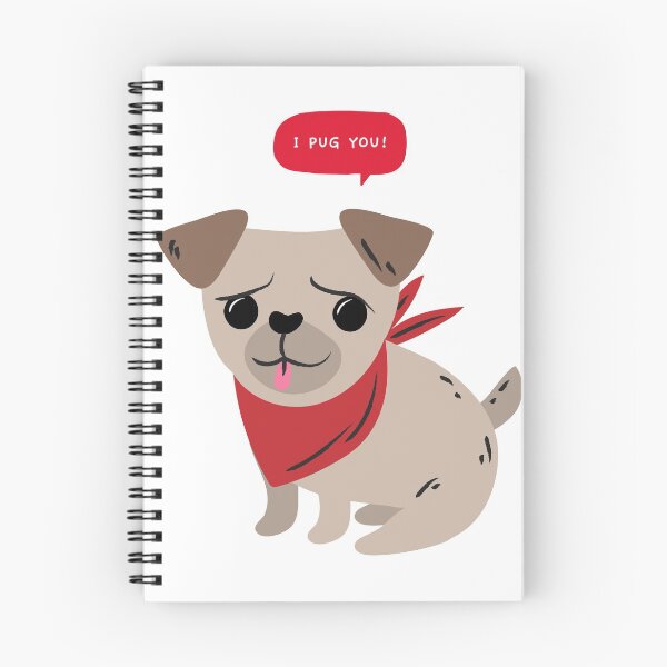 Item preview, Funny I pug you, funny pug lover shirt  designed and sold by Urbane  Designs.