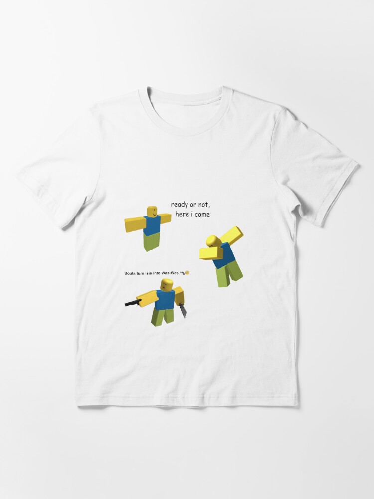 Roblox Meme Sticker Pack T Shirt By Andreschilder Redbubble - roblox skinny