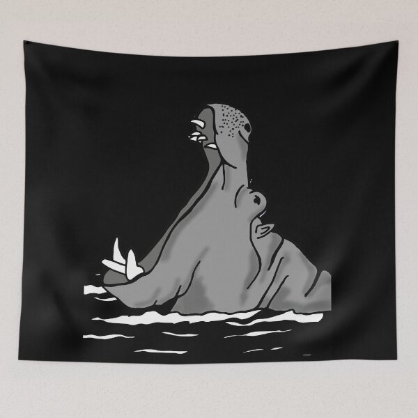 Item preview, hippo designed and sold by BadHabits4452.