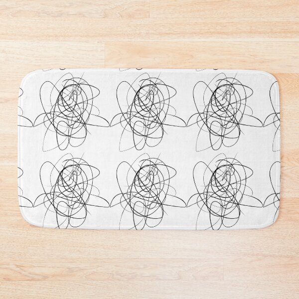 Item preview, Black scribble designed and sold by size3art.