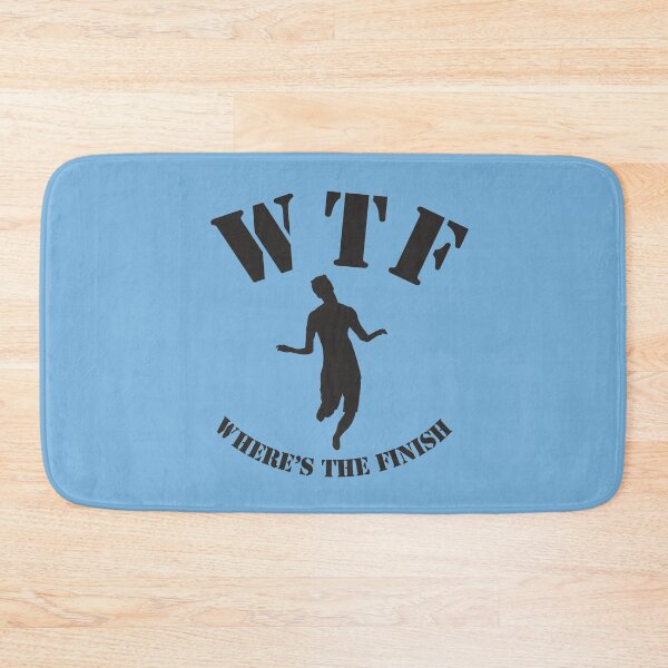 Item preview, WTF Where's The Finish run with fun runners running humor pun gifts sarcastic  designed and sold by alenaz.