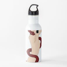 Das beste Accessoire ist eine Schlange Trinkflasche
