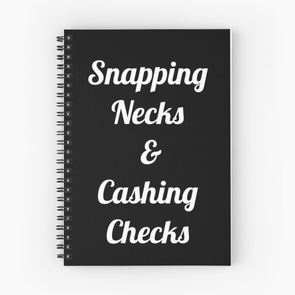 Item preview, Snapping Necks & Cashing Checks Funny Entrepreneur Hustler Investor designed and sold by SwagHut.