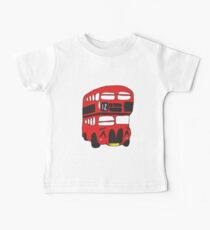 Cute London Bus Baby Tee