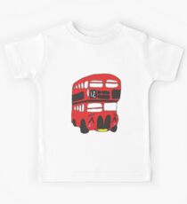 Cute London Bus Kids Tee