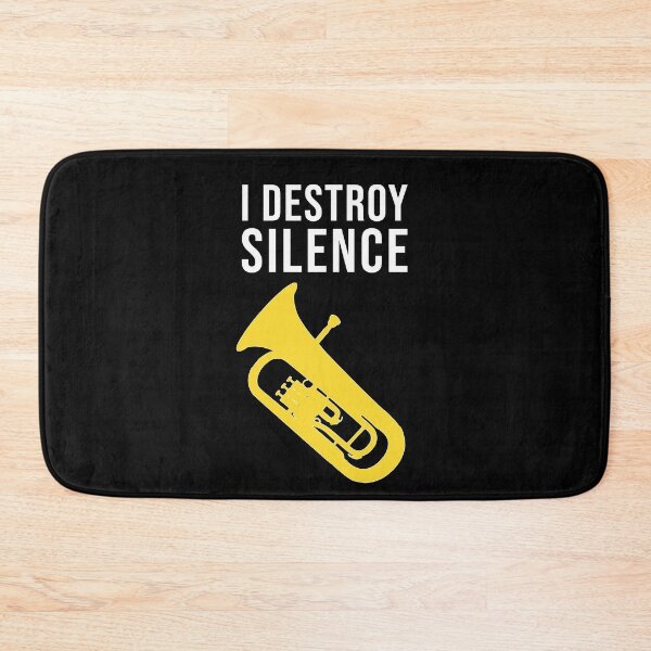 Item preview, Euphonium - I DESTROY SILENCE - funny Euphonium/ Baritone gift idea designed and sold by HEJAshirts.