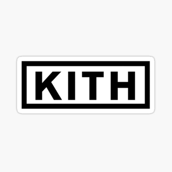Logotipo de caja Kith Pegatina