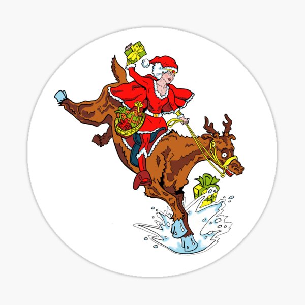 Action Christmas - Wonder Santa! Sticker