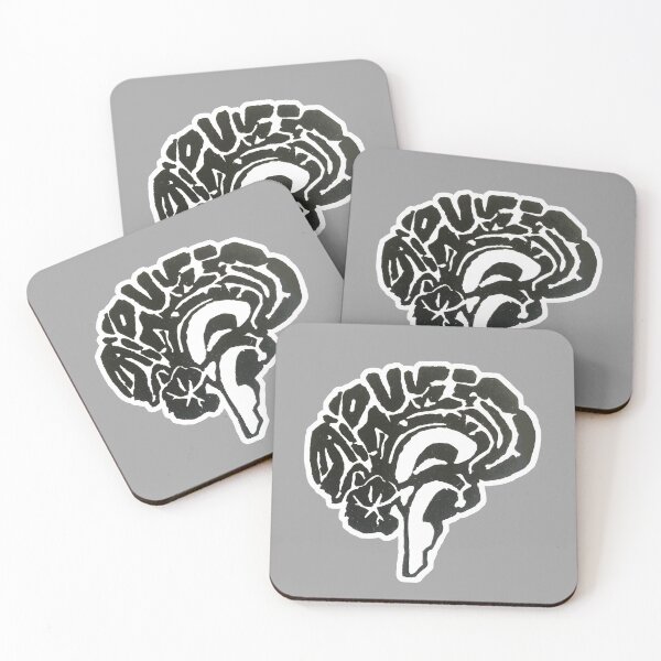 Item preview, Neuroantomical Brain Woodblock Print designed and sold by Britts Amelia .