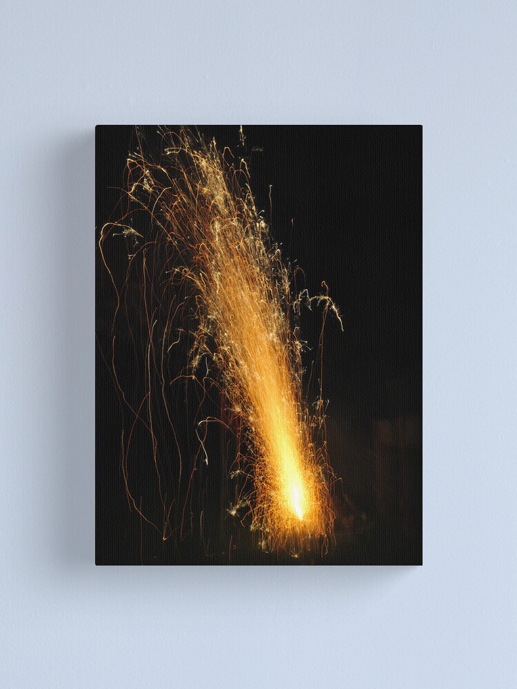 Alternate view of Garden Volcano Canvas Print