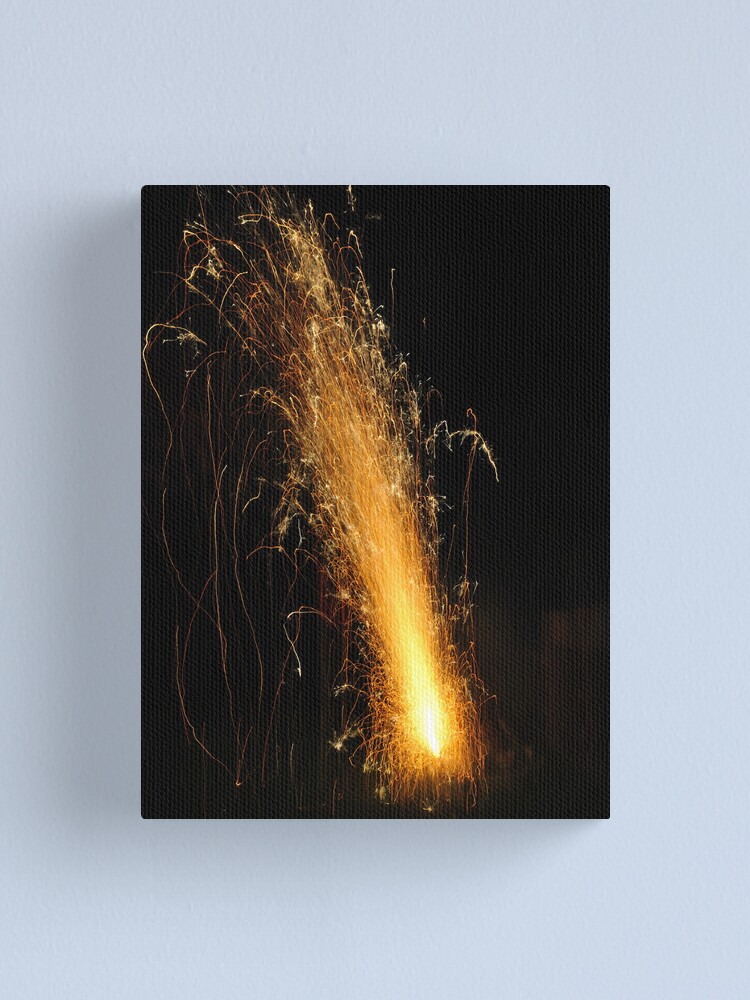 Alternate view of Garden Volcano Canvas Print