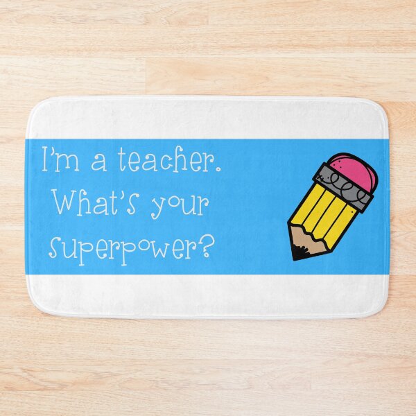 Item preview, I'm a teacher, what's your superpower? designed and sold by tmbparis.