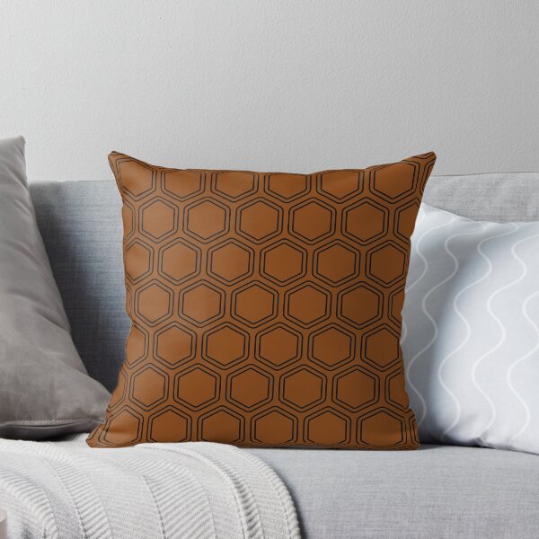 Item preview, Saddle brown seamless honeycomb designed and sold by atevern.