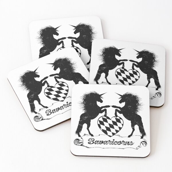 Item preview, Bavarian Unicorns  designed and sold by catsandmore.