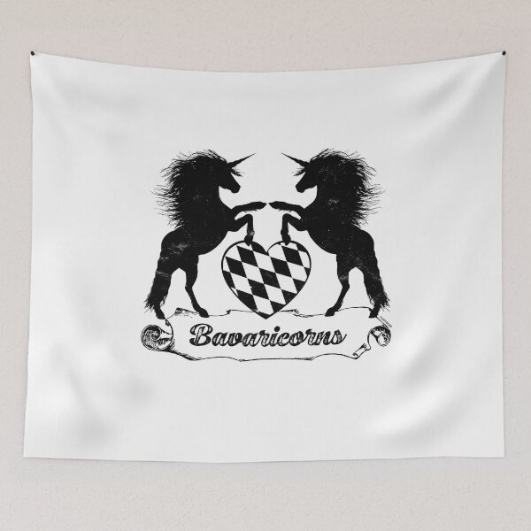 Item preview, Bavarian Unicorns  designed and sold by catsandmore.