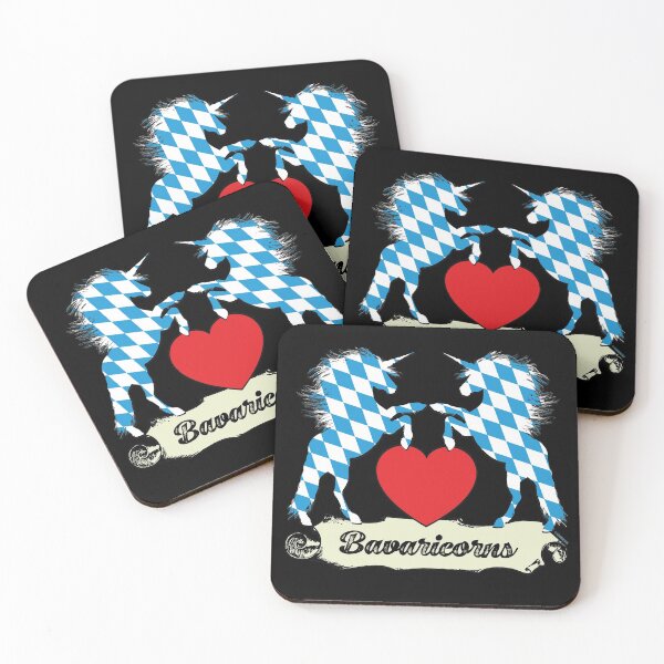 Item preview, Bavarian Unicorns  designed and sold by catsandmore.