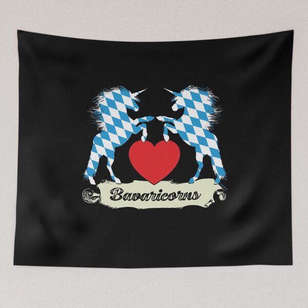 Item preview, Bavarian Unicorns  designed and sold by catsandmore.