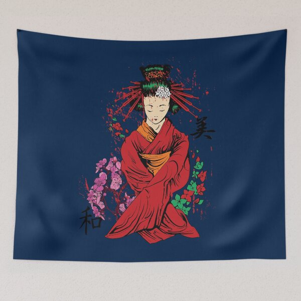 Item preview, Geisha In Red designed and sold by tpixx.