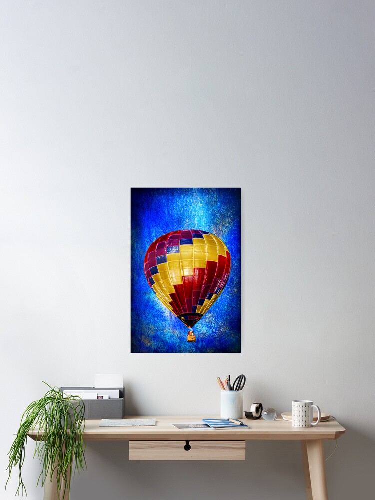 Thumbnail 2 of 3, Poster, Whimsical Balloon Ride designed and sold by gcsmith.