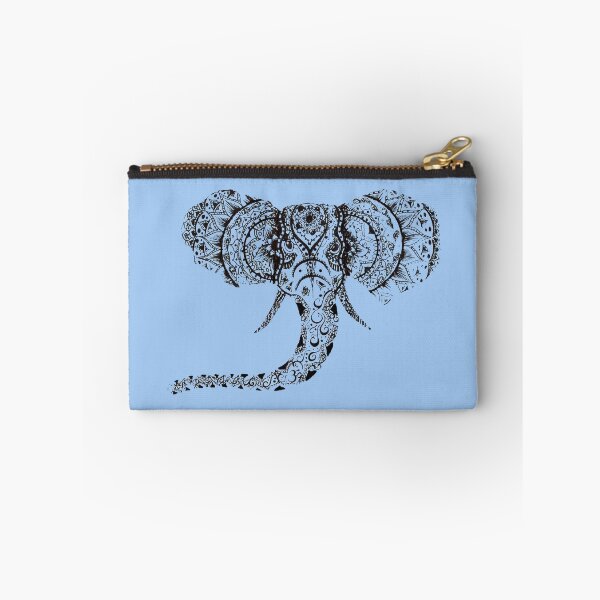 Item preview, Pastel Blue Elephant Mandala designed and sold by inklingsbyellie.