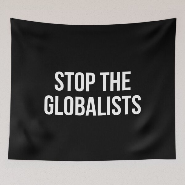 Item preview, Stop The Globalists Illuminati Conspiracy Theorist  designed and sold by SwagHut.