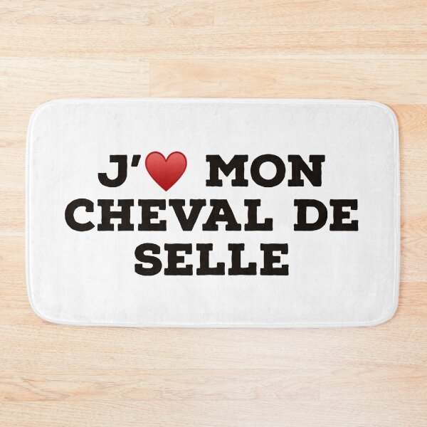 Item preview, J'adore mon cheval de selle designed and sold by Yviemakes.