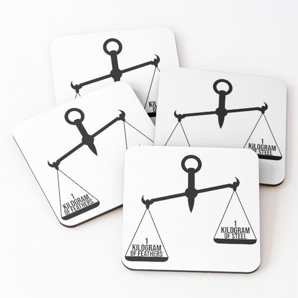 Item preview, A Kilogram of Steel or A Kilogram of Feathers? designed and sold by artsylab.