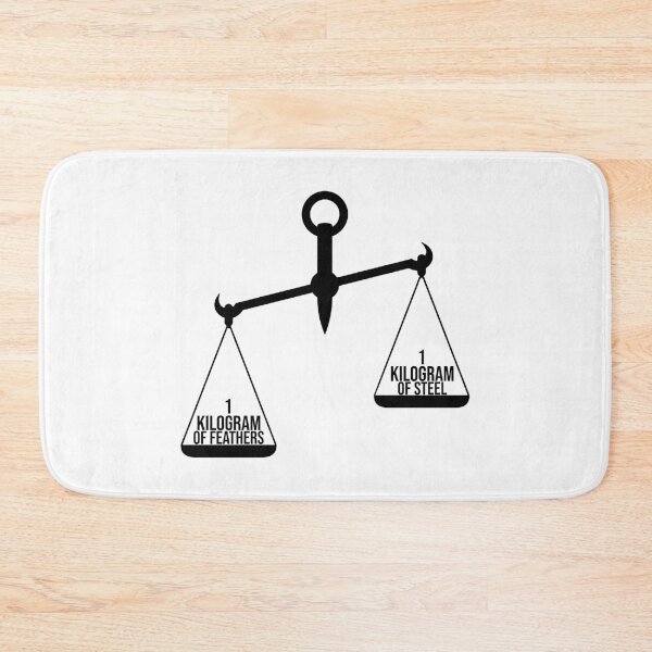Item preview, A Kilogram of Steel or A Kilogram of Feathers? designed and sold by artsylab.