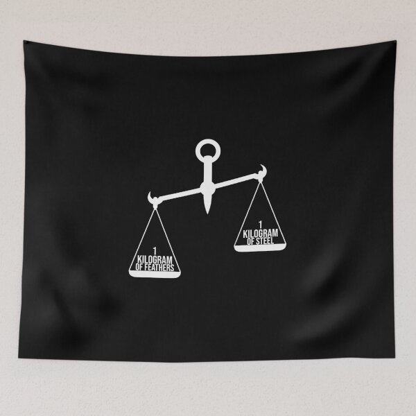 Item preview, Kilogram of Steel or A Kilogram of Feathers? designed and sold by artsylab.
