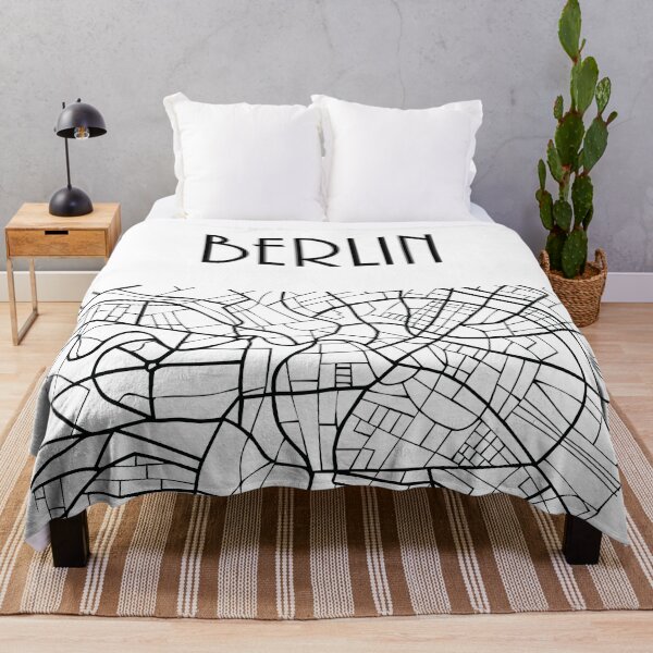 Item preview, BERLIN Germany City Street Map designed and sold by NordicStudio.