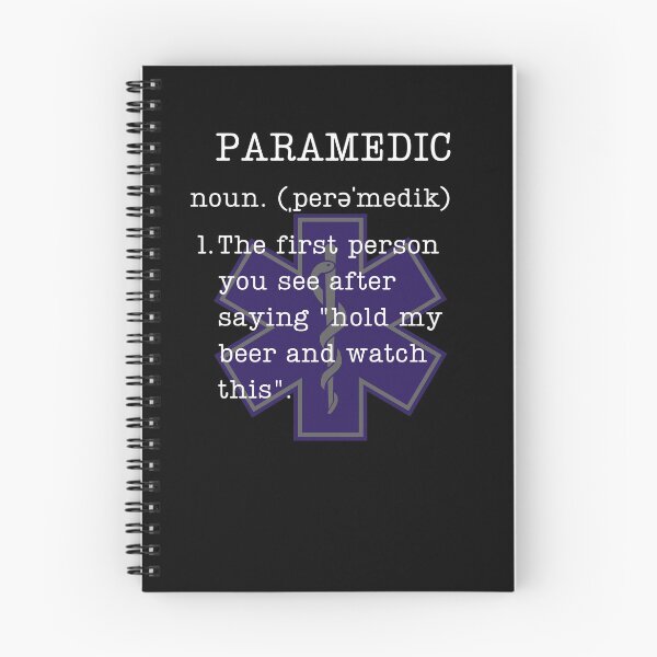 Item preview, Funny Paramedic Definition Gift For EMTs designed and sold by WUOdesigns.