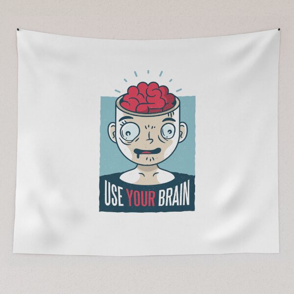 Item preview, use your brain, thinking, mind designed and sold by DerSenat.