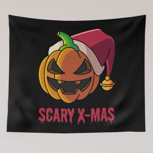 Item preview, Scary X-Mas pumpkin designed and sold by tonstan.