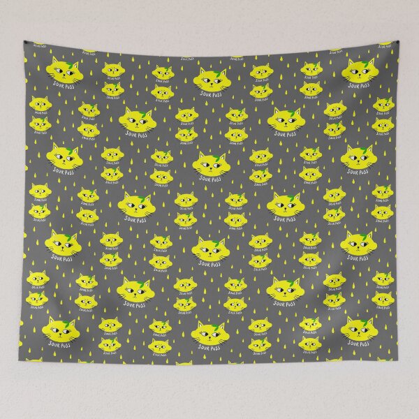 Item preview, Sour Puss - Dark Variation designed and sold by Kirsty Finnigan.