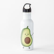Glückliche Avocado Trinkflasche