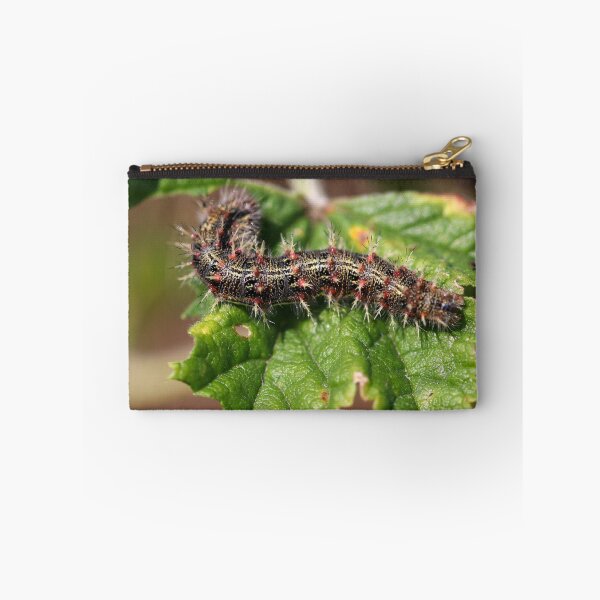 Item preview, Caterpillar on a leaf designed and sold by GreyFeatherPhot.