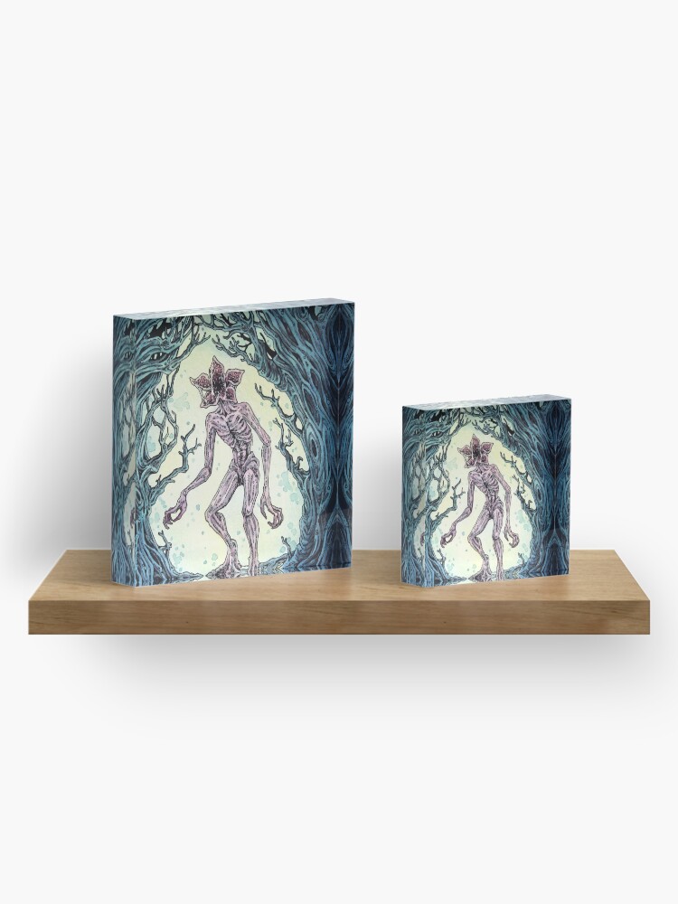 Alternate view of Demogorgon Acrylic Block