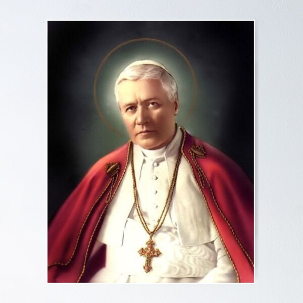 Item preview, Pope Pius X - Saint of the Day 21 august designed and sold by The Great  Art.