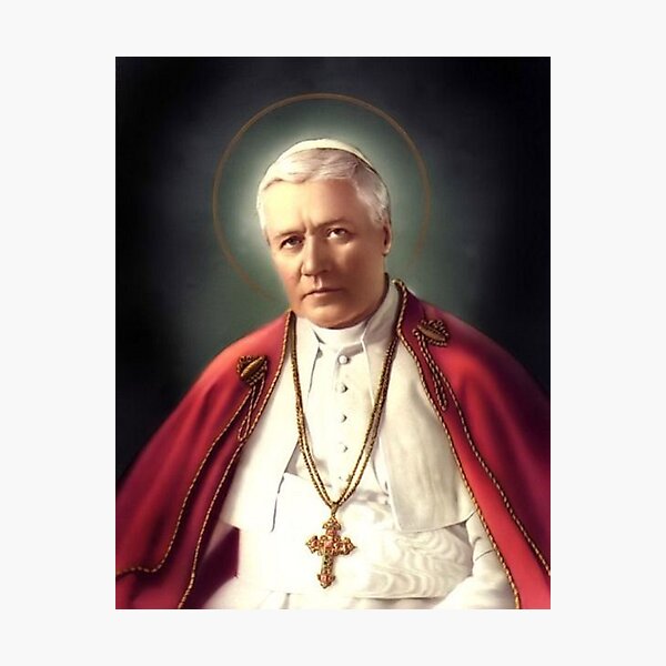 Item preview, Pope Pius X - Saint of the Day 21 august designed and sold by The Great  Art.