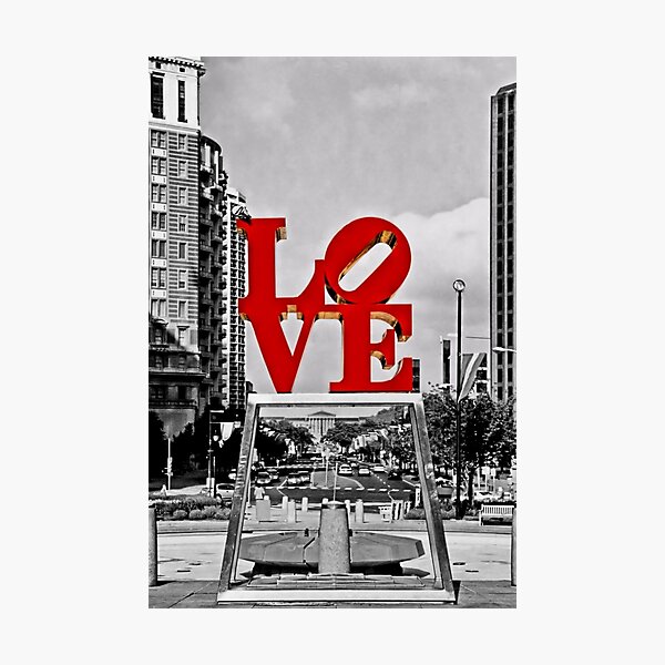 City Of Brotherly LOVE Photographic Print
