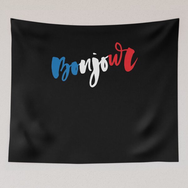 Item preview, France - Flag - Bonjour designed and sold by Mohja-Design.