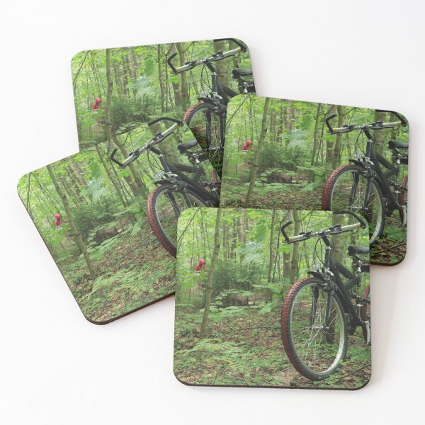 Item preview, green forest bike in the foreground designed and sold by mrivserg.