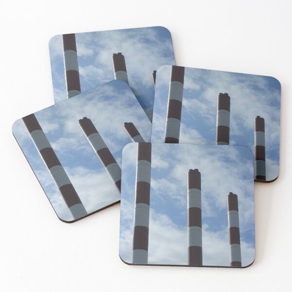 Item preview, high chimneys in blue sky designed and sold by mrivserg.