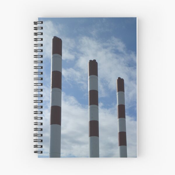 Item preview, high chimneys in blue sky designed and sold by mrivserg.