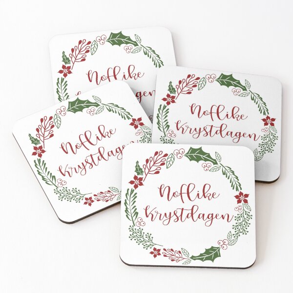 Item preview, Noflike Krystdagen, West Frisian Merry Christmas Sticker Sheet designed and sold by Celticana.